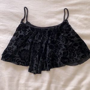 Bralette cropped top